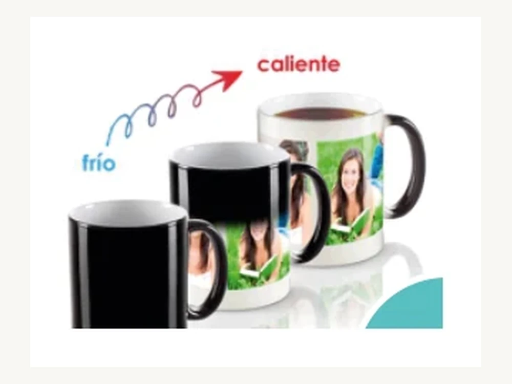 Taza mágica personalizable